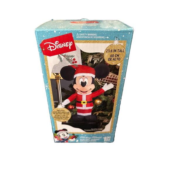 Gemmy‎ Disney Mickey Mouse Airdorable Airblown Inflatable 23.6" - Picture 1 of 4